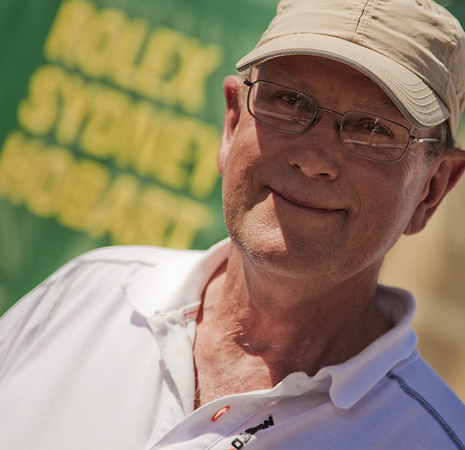 Stephen Ainsworth, owner of LOKI  Rolex Sydney Hobart ©  Rolex/Daniel Forster http://www.regattanews.com